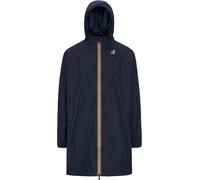 K-Way - Lange, winddichte, wasserfeste und komprimierbare Jacke - Le Vrai 4.0 Eiffel East Depht Blue für Herren - Größe S - Navy blau Navy blau S