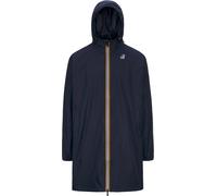 K-Way - Lange, winddichte, wasserfeste und komprimierbare Jacke - Le Vrai 4.0 Eiffel East Depht Blue für Herren - Größe L - Navy blau Navy blau L