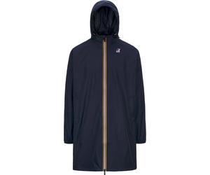 K-Way - Lange, winddichte, wasserfeste und komprimierbare Jacke - Le Vrai 4.0 Eiffel East Depht Blue für Herren - Größe L - Navy blau Navy blau L