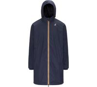 K-Way - Lange, winddichte, wasserfeste und komprimierbare Jacke - Le Vrai 4.0 Eiffel East Warm Depht Blue für Herren - Größe S - Navy blau Navy blau S