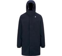 K-Way - Langer, gefütterter Parka - Thomas Bonded Blue Depht Blue Depht für Herren - Größe S - Navy blau Navy blau S