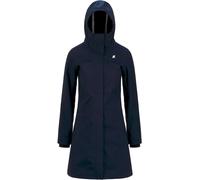 K-Way - Langer, wasserfester und warmer Parka - Stephy Bonded Blue Depht Blue Depht für Damen - Größe L - Navy blau Navy blau L