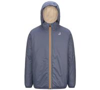 K-WAY Le Vrai 3.0 Claude Orsetto Regenjacke Unisex XXL grey blue avio