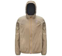 K-WAY Le Vrai 3.0 Claude Regenjacke Unisex L beige taupe