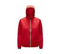 K-way LE VRAI 3.0 CLAUDETTE Das Highlight dieses Modells ist das kleine Volumen, das zusammengeklappt und in eine der beiden Taschen verpackt ist. Wasserabweisendes Ripstop-Gewebe., Q03 Rot, S