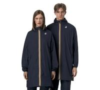 K-Way - Lange, winddichte, wasserfeste und komprimierbare Jacke - Le Vrai 4.0 Eiffel East Depht Blue für Herren - Größe M - Navy blau Navy blau M