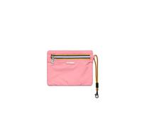 K-Way Necessaire Nimes, Rosa Geranie, 20 x 15 cm, 100 % Polyester, Unisex, mit Griff und Reißverschluss