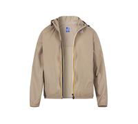 K-WAY Regenjacke Herren Stehkragen Mikrofaser beige, M