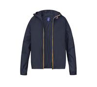 K-WAY Regenjacke Herren Stehkragen Mikrofaser blau, M