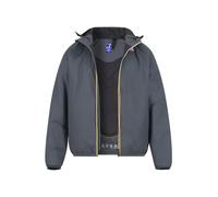 K-WAY Regenjacke Herren Stehkragen Mikrofaser grau, XL
