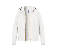 K-WAY Regenjacke Herren Stehkragen Mikrofaser weiß, L