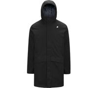 K-Way - Wärmender und wasserfester Parka - Herren - Jarno Twill Marmotta - Jarno Twill Marmotta Black P Blue A für Herren - Größe S - schwarz S