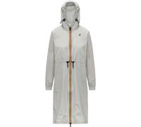 K-Way - Wasserfeste und winddichte, mittellange Regenjacke - Damen / Frau - Le Vrai 4.0 Delia Beige Lt - Le Vrai 4.0 Delia Beige Lt für Beige XS