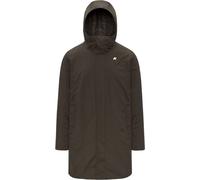K-Way - Wasserfester und isolierter Parka aus natürlichen und synthetischen Daunen - Thomas Warm Ottoman Black Olive für Herren - Größe XL - Khaki Khaki XL