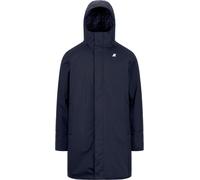 K-Way - Wasserfester und isolierter Parka aus natürlichen und synthetischen Daunen - Thomas Warm Ottoman Depht Blue für Herren - Größe L - Navy blau Navy blau L