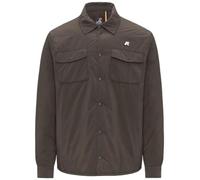 K-Way - Water-Repellent Overshirt With Eco-Friendly Insula - Größe XL - grau