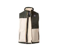 K-WAY Weste Herren Stehkragen Fleece grün, XL