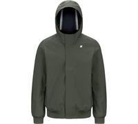 K-Way - Winddichte, wasserdichte und atmungsaktive Jacke - Joachim Bonded Green Blackish Blue Depth für Herren - Größe L - Grün Grün L