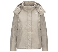 K-Way - Women's Marlette Soft Touch Marmotta - Winterjacke, Gr. S, grau (BeigeCashmere/GreenBlackish)