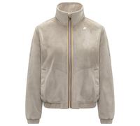 K-Way - Women's Viviette Velour Polar - Fleecejacke, Gr. XL, grau (BeigeCashmere/Beige)