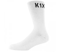 K1X Hardwood | game time socks mk2 | mid cut Basketball Socken Schwarz L (42-43)