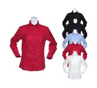 K361 Kustom Kit Hemd Langarm Oxford Shirt Light Blue 54 (7XL/28)