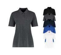 K722 Kustom Kit Damen Poloshirt Polohemd mit 2er Knopfleiste Black 46 (20)