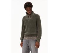 KAALVES GMT DYE | Pullover aus Bio-Baumwolle - oliv (S)