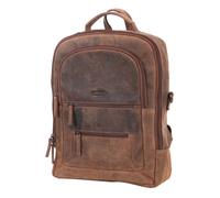 KAAMA LS-47 Leder-Rucksack Kalahari