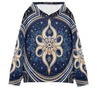 KAAVIYO Abstrakte Krake Kunst Kinder Kapuzenpullover mit 3D-Druck für Mädchen Jungen