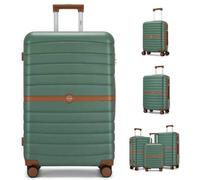 Kabinengröße Koffer 20/24/28 Zoll - Handgepäck & Aufgabegepäck - ABS+PC Koffer mit Schloss & Rollen, Kleine/Mittlere/Große Ausführung für Reisen, Urla