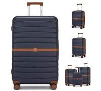 Kabinengröße Koffer 20/24/28 Zoll - Handgepäck & Aufgabegepäck - ABS+PC Koffer mit Schloss & Rollen, Kleine/Mittlere/Große Ausführung für Reisen, Urla