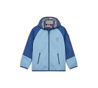Kabooki LEGO® Kinder Softshelljacke für Jungen und Mädchen | Wasserdicht (8.000 mm) & Atmungsaktiv | Outdoor Übergangsjacke mit abnehmbarer Kapuze & Reflektoren