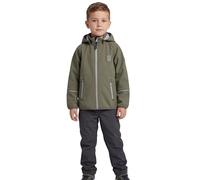 Kabooki LEGO® Kinder Softshelljacke für Jungen und Mädchen | Wasserdicht (8.000 mm) & Winddicht | Outdoor Übergangsjacke mit abnehmbarer Kapuze & 3M Reflektoren