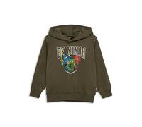 Kabooki LEGO® NINJAGO® Hoodie für Jungen - Kapuzenpullover mit Ninja-Print | Weiches Sweatshirt aus 100% Bio-Baumwolle | Bequemes Oberteil für Fans