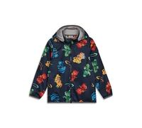 Kabooki LEGO® NINJAGO® Kinder Softshelljacke für Jungen und Mädchen | Wasserdicht (8.000 mm) & Atmungsaktiv | Outdoor Übergangsjacke mit Kapuze & Reflektoren