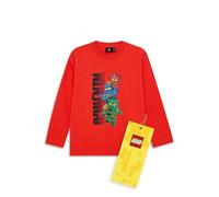 Kabooki Lego® NINJAGO® T-Shirt L/S - Rot - LWTAFFY 603
