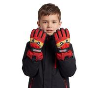 Kabooki LEGO® NINJAGO® Winter-Handschuhe LWAGAN 807 | Wasserdichte LEGO NINJAGO Kinder Winterhandschuhe mit atmungsaktiver Membran & Reflektor - ideal für Schnee und Skiurlaub.