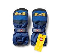 Kabooki LEGO® NINJAGO® Winterfäustlinge für Jungen - Wasserdicht & Winddicht mit Thinsulate-Isolierung | Anti-Rutsch-Grip, Sicherheitsschnalle & 3M Reflektoren