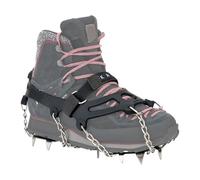 KADVA Cerro Schuhspikes - rutschfeste Sicherheit - 13 Edelstahl-Zacken & Flexibles Silikon - Inklusive Transporttasche - Für Winterwandern & Schnee (L)