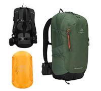 KADVA Escapada 30 l - Wanderrucksack für Tagestouren, WINDFLOW, wasserabweisendes Polyester, 2 Fächer, camelbag kompatibel, mit Stockhalterungen und Regenhülle