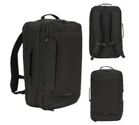 KADVA Leichter und wasserabweisender - Wanderrucksack - aus strapazierfähigem Nylon - 28 L Schwarz - für Outdoor, Trekking und Alltag
