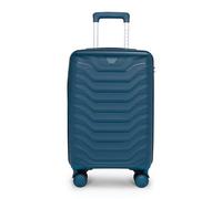 KADVA Sancho Reisekoffer auf Rädern I 38 Liter Kabinengepäck Trolley Handgepäck Tragetasche I Hartschale mit 4 360-Lenkrollen I Verschlüsseltes Schloss mit eigenem Code I Gewicht 2,3kg Farbe Blau