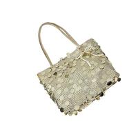 Kaeltsyn Große Kapazität, glitzernde Pailletten, Einkaufstasche, trendige Umhängetaschen, Geldbörse, Handtasche mit Magnetverschluss für Shopping, Strand, große Kapazität, Hobos Taschen