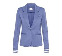 KAFFE Blazer Kinnie Damen Blazer Business Langarm Jacke Spotlich Elegant XS, Blue Indigo/White Stripes XS