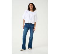 Kaffe Bluse "Gabby" in Weiß - Größe 46 | Damen Blusen