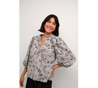 Kaffe Bluse in Hellgrau - Größe 36 | Damen Blusen