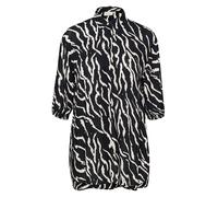 KAFFE CURVE Langarm - Hemd KCsonna Black/Antique Zebra Print 44
