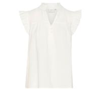 Kaffe Blusentop in Creme - Größe 44 | Damen Blusen