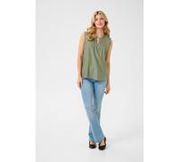 Kaffe Blusentop in Khaki - Größe 40 | Damen Blusen